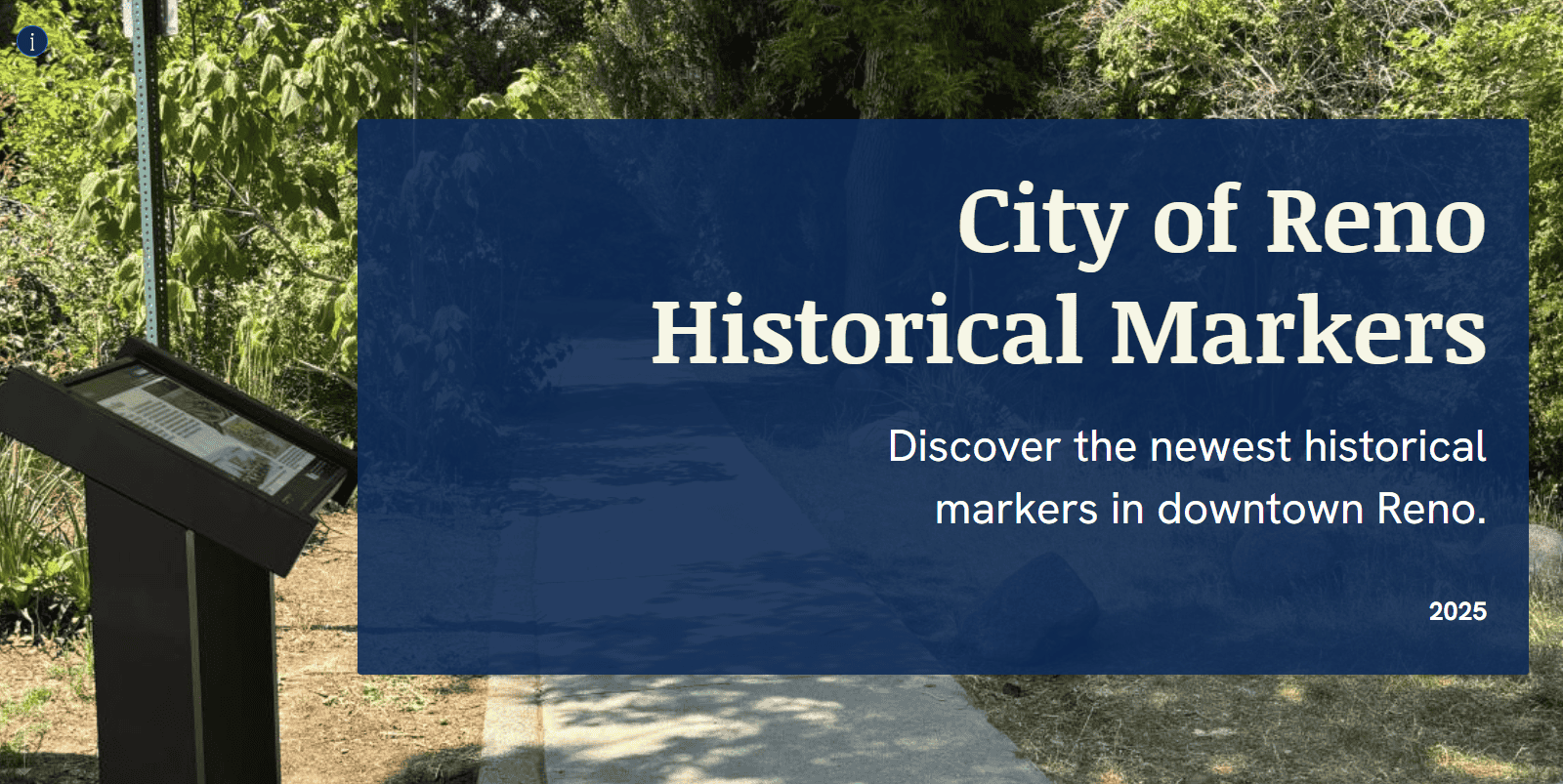 City of Reno Historical Markers